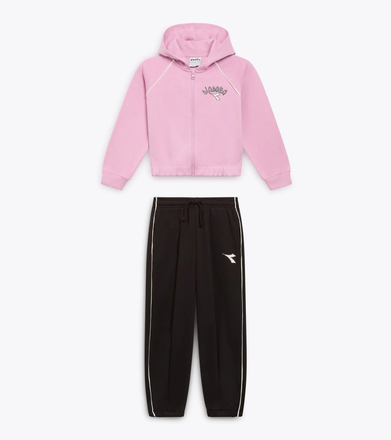 Diadora JG. TRACKSUIT HD FZ LOGO (BR) 1 Diadora JG. TRACKSUIT HD FZ LOGO (BR)