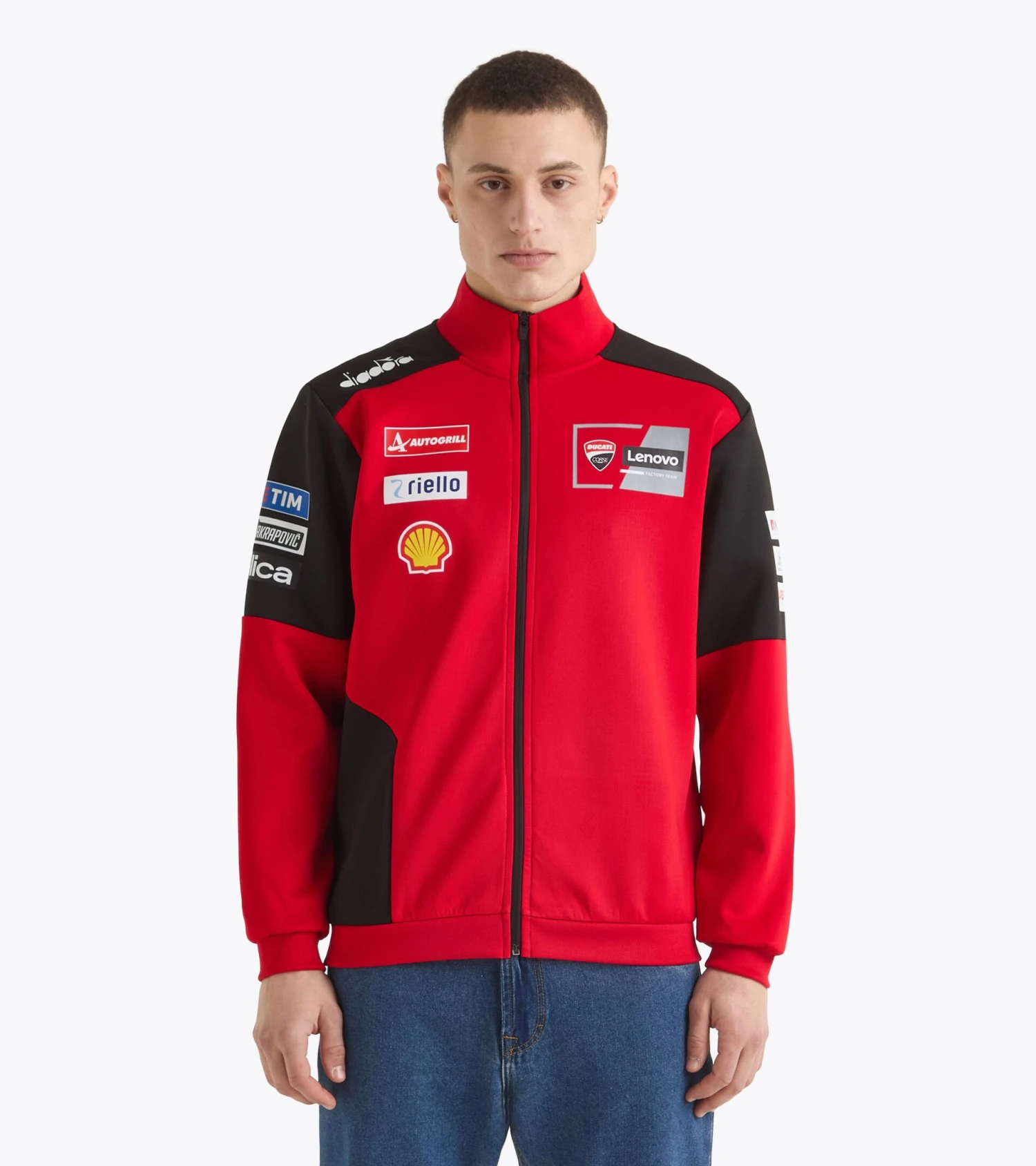 Diadora FULL-ZIP DUCATI REPLICA MGP25 1 Diadora FULL-ZIP DUCATI REPLICA MGP25