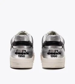 Diadora B.560 SILVER USED WN -Diadora Sale Store 201.181203 C4702 20 HR