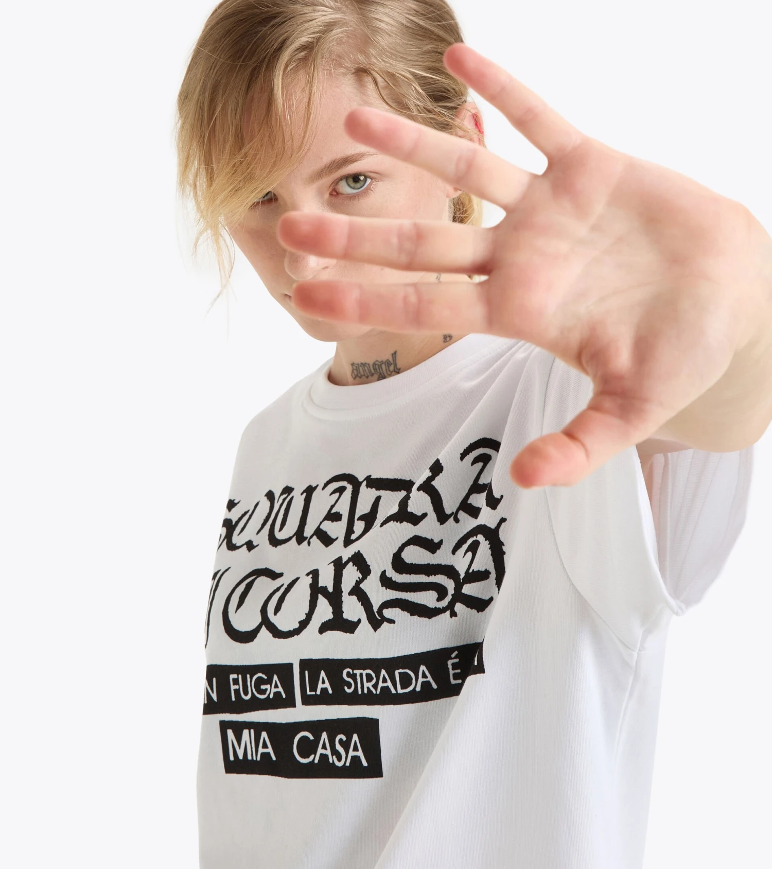 Diadora T-SHIRT SS SQUADRA DI CORSA 8 Diadora T-SHIRT SS SQUADRA DI CORSA - Image 8