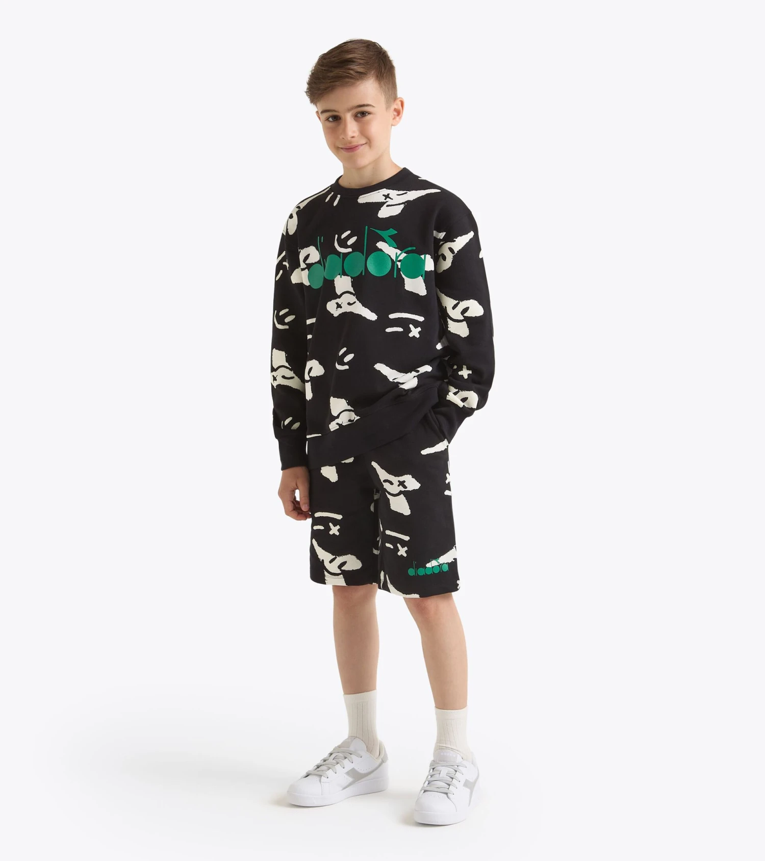 Diadora JB. SWEATSHIRT SMILE LOGO 3 Diadora JB. SWEATSHIRT SMILE LOGO - Image 3