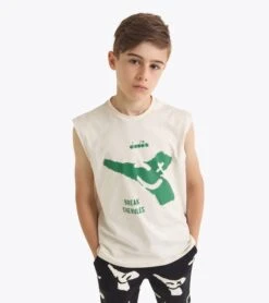 Diadora JB. T-SHIRT SL SMILE LOGO -Diadora Sale Store 502.183001 06914 20 HR