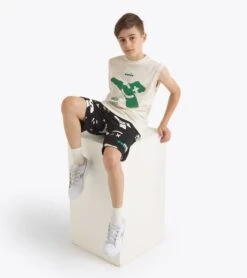 Diadora JB. T-SHIRT SL SMILE LOGO -Diadora Sale Store 502.183001 06914 40 HR