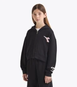 Diadora JG. HOODIE FZ PINK SMILE