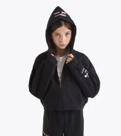 Diadora JG. HOODIE FZ PINK SMILE -Diadora Sale Store 502.183005 80013 20 HR