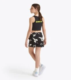 Diadora JG. CROP TOP SMILE LOGO -Diadora Sale Store 502.183006 80013 20 HR