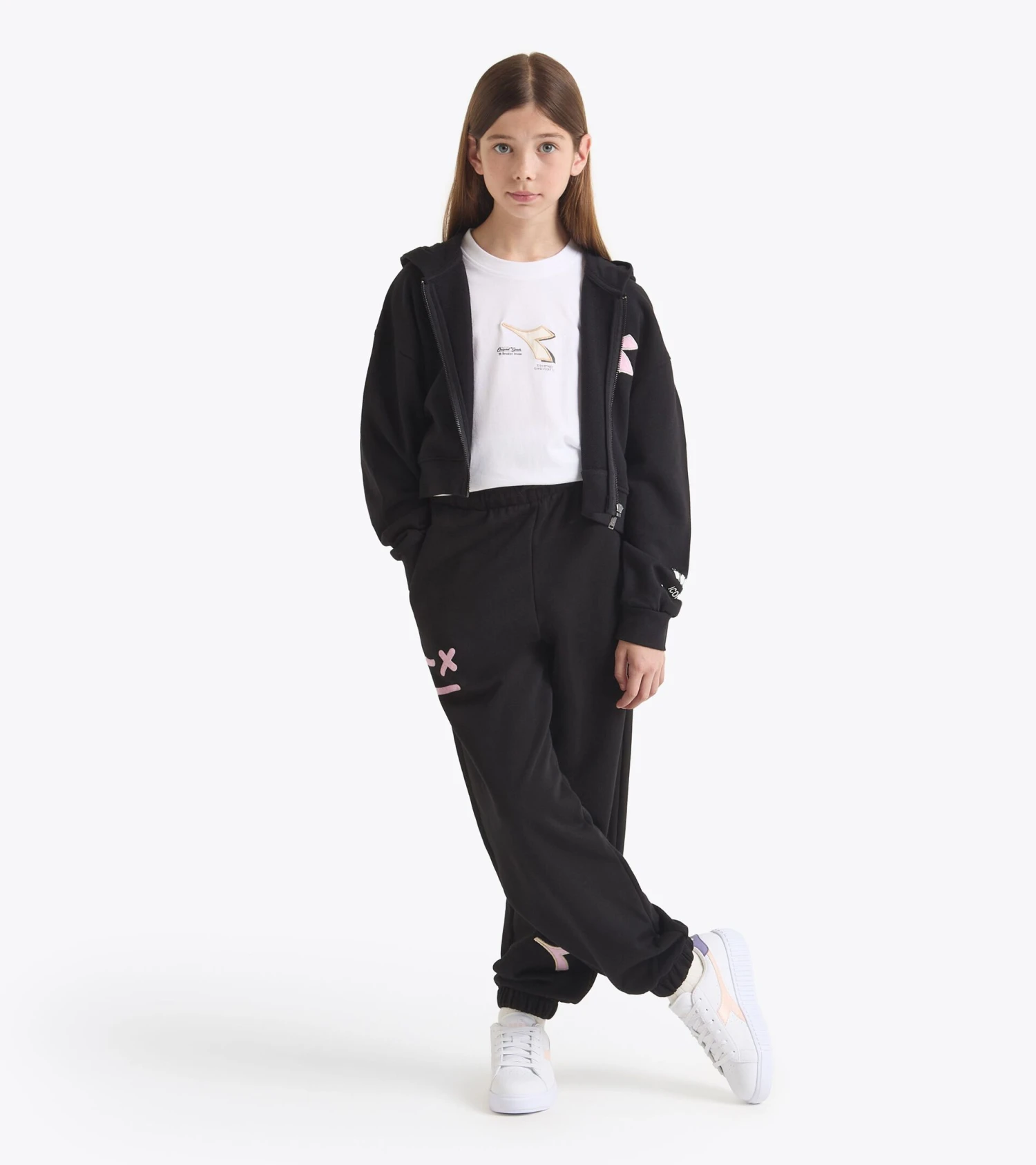 Diadora JG. JOGGER PANTS PINK SMILE 3 Diadora JG. JOGGER PANTS PINK SMILE - Image 3