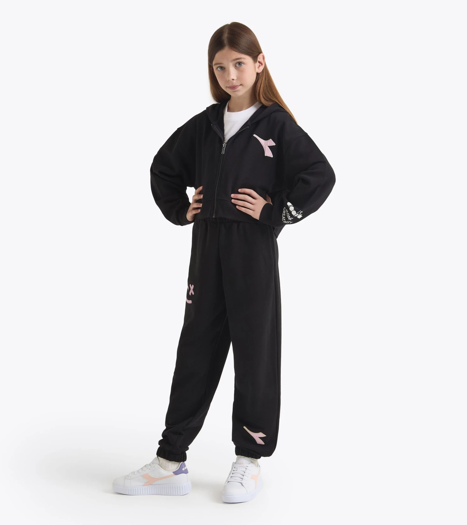 Diadora JG. JOGGER PANTS PINK SMILE 5 Diadora JG. JOGGER PANTS PINK SMILE - Image 5